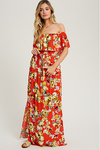 FLORAL FANCY MAXI DRESS