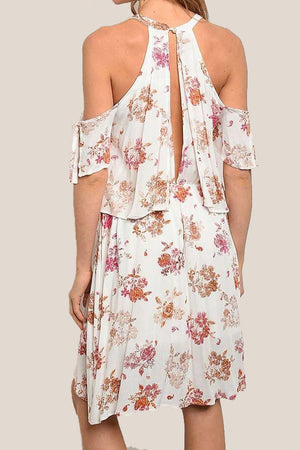 FLORAL PRINT DRESS - Luvin Stuff Boutique