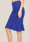 LIVERPOOL PEPLUM HEM SKIRT - Luvin Stuff Boutique