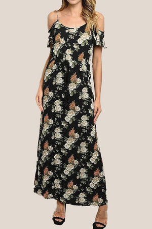 FLORAL MAXI DRESS