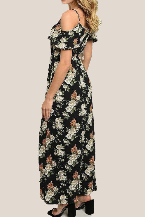 FLORAL MAXI DRESS - Luvin Stuff Boutique