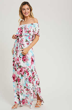 FLORAL FANCY MAXI DRESS