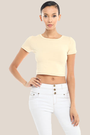 CROPPED T-SHIRT - Luvin Stuff Boutique