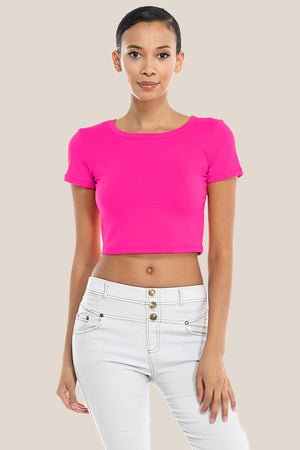 CROPPED T-SHIRT - Luvin Stuff Boutique