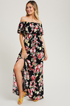 FLORAL FANCY MAXI DRESS