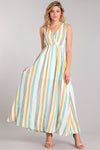 STRIPED LOVE MAXI DRESS