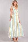 STRIPED LOVE MAXI DRESS