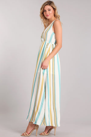 STRIPED LOVE MAXI DRESS