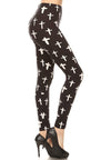 CROSS PRINT LEGGINGS - Luvin Stuff Boutique