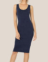 SLEEVELESS MIDI DRESS - Luvin Stuff Boutique