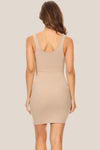 SCOOPED BODYCON DRESS - Luvin Stuff Boutique