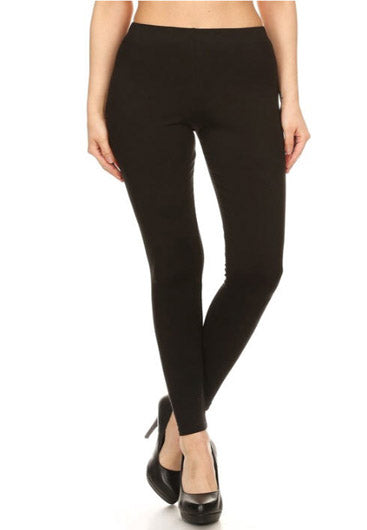 FLEECE LINED LEGGINGS - Luvin Stuff Boutique