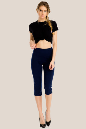 BASIC CAPRI LEGGINGS - Luvin Stuff Boutique