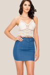 CROCHET CROPPED CAMI - Luvin Stuff Boutique