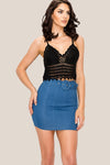 CROCHET CROPPED CAMI - Luvin Stuff Boutique