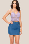 CROCHET CROPPED CAMI - Luvin Stuff Boutique