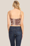 NATIVE AMERICAN PRINTED CROP TOP - Luvin Stuff Boutique