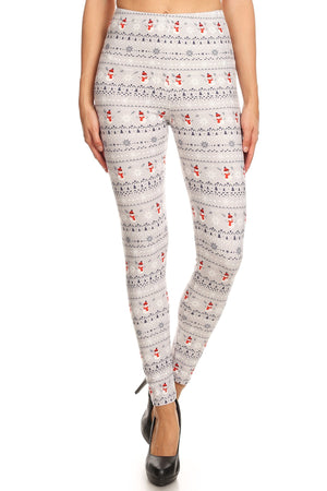 SNOWMAN LEGGINGS - Luvin Stuff Boutique