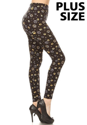 PUPPY  PAW PRINTS - PLUS SIZE - Luvin Stuff Boutique